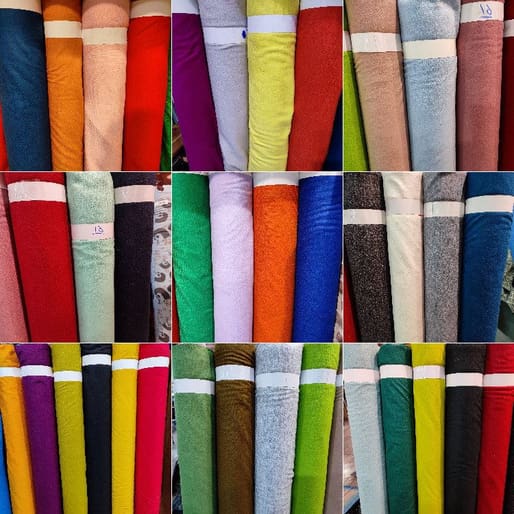 پارچه فوتر عمده